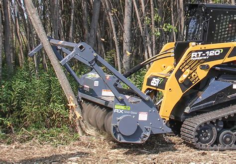 techniques for skid steer drum mulcher|best skid steer mulching head.